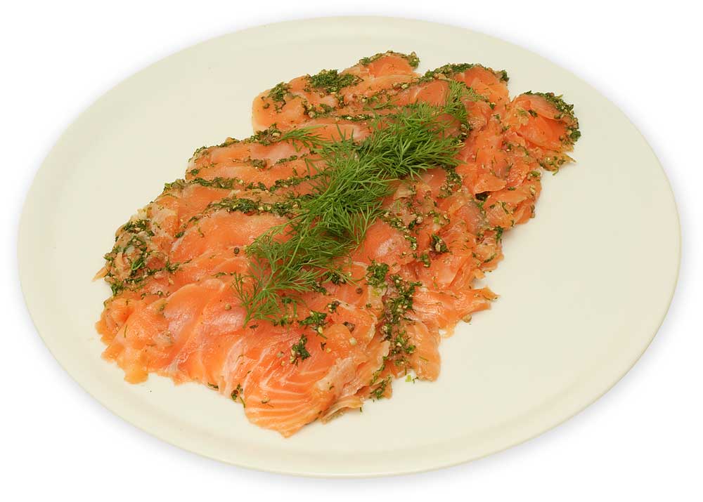 Salmon Gravadlacks